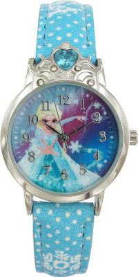 Disney Elsa Blue colour Dial Analog Watch For Girl's (AW100724) Watch - For Girls