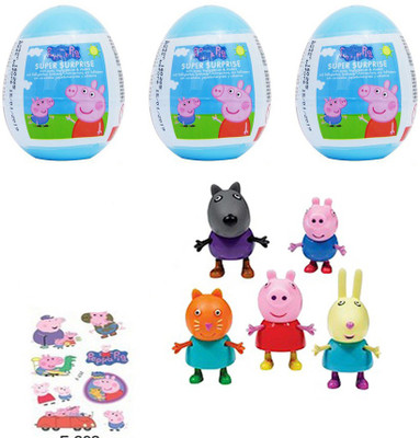 AncientKart Happy Pig Family and Friends Surprise Inside Eggs Set of 3(Multicolor)
AncientKart Happy Pig Family and Friends Surprise Inside Eggs Set of 3(Multicolor)