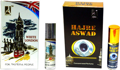 Astin White London and Hajre Aswad UAE Edition Perfume - 12 ml(For Men & Women)