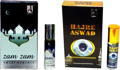 Astin Zam Zam and Hajre Aswad UAE Edition Floral Attar(Davana)