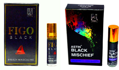 Astin FIGO Black and Black Mischief UAE Edition Floral Attar(Floral)