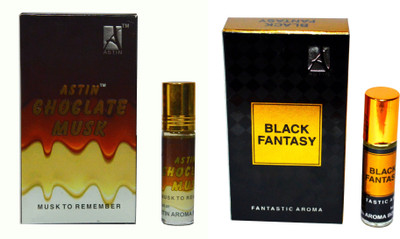 Astin Chocolate Musk and Black Fantasy UAE Edition Perfume - 12 ml(For Men & Women)
Astin Chocolate Musk and Black Fantasy UAE Edition Perfume - 12 ml(For Men & Women)