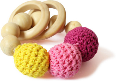 Shumee Rattle Rings Rattle(Multicolor)
