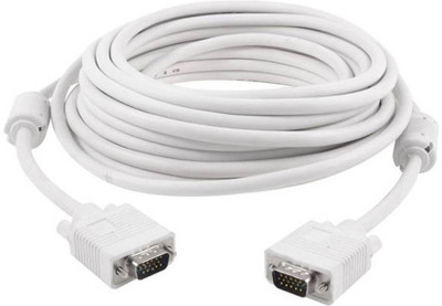 Coverview 3 Meter 15 pin Male To Male VGA Cable(Compatible with Computer, Laptop, Monitor, Projector, White)
Coverview 3 Meter 15 pin Male To Male VGA Cable(Compatible with Computer, Laptop, Monitor, Projector, White)