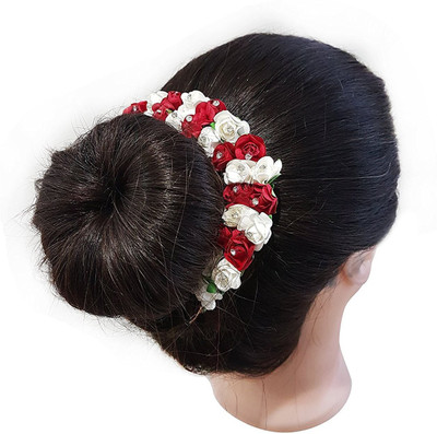 AASA Juda Gajra For Wedding, Juda Accessories, Multicolour Hair Accessory Set(Multicolor)
AASA Juda Gajra For Wedding, Juda Accessories, Multicolour Hair Accessory Set(Multicolor)