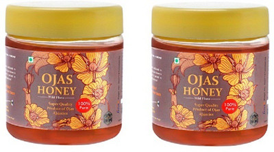 Ojas Honey wildflora honey(300 g, Pack of 2)