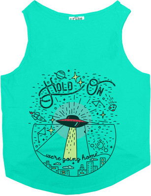 Ruse Tank for Dog(Aqua Green