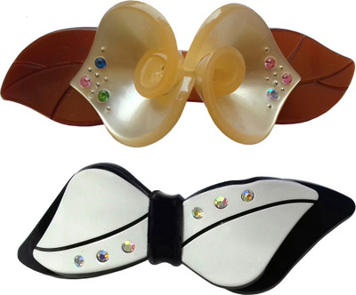 Shreya Collection Combo of 2 Multicolour Shiny Hair Ponytail Barrette Clutcher Clip Alligator Buckle - 10068.12 Hair Clip(Multicolor)
Shreya Collection Combo of 2 Multicolour Shiny Hair Ponytail Barrette Clutcher Clip Alligator Buckle - 10068.12 Hair Clip(Multicolor)