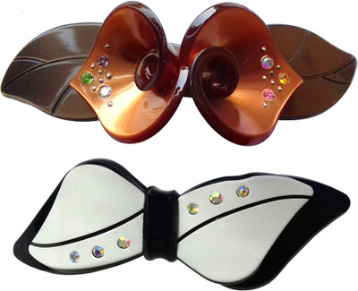 Shreya Collection Combo of 2 Multicolour Shiny Hair Ponytail Barrette Clutcher Clip Alligator Buckle - 10068.10 Hair Clip(Multicolor)
Shreya Collection Combo of 2 Multicolour Shiny Hair Ponytail Barrette Clutcher Clip Alligator Buckle - 10068.10 Hair Clip(Multicolor)
