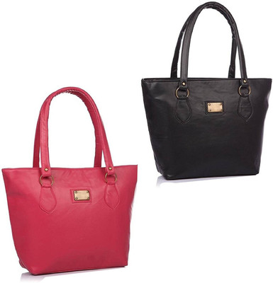 SALEBOX Shoulder Bag(Black, Red)