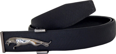 ELS Men Formal, Casual Black Artificial Leather Belt