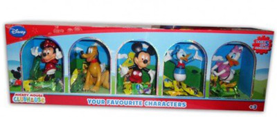 kidoz kingdom DISNEY MICKEY MOUSE CLUB HOUSE 5 FIGURES SET(Multicolor)