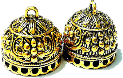 GOELX Jhumka/Jimki Antique Gold Metal DIY Base designer earring making component accessories AJ 14
GOELX Jhumka/Jimki Antique Gold Metal DIY Base designer earring making component accessories AJ 14