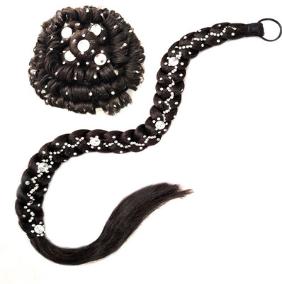 Rapidsflow™ Bun Maker Fancy & Parandi Choti For Women And Girls Braid Extension, Bun(Black)
Rapidsflow™ Bun Maker Fancy & Parandi Choti For Women And Girls Braid Extension, Bun(Black)