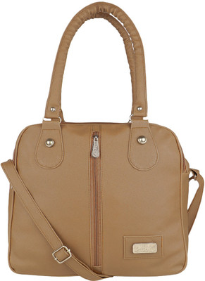 Shokeen Collection Hand-held Bag(Brown)