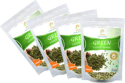 Vihado Premium Green Coffee Beans / 100% Pure, Natural, Organic & Unroasted / 4 Pack of 100g (Total 300g) Instant Coffee 400 g(Pack of 4)
Vihado Premium Green Coffee Beans / 100% Pure, Natural, Organic & Unroasted / 4 Pack of 100g (Total 300g) Instant Coffee 400 g(Pack of 4)