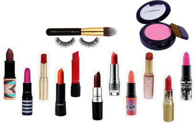 Studio Fix Combo Makeup Brush&Eyelashes, Pink Blusher, All Multiple shade Organistick Combo Pack: Red, Orange Red, Nude,Rusty Orange Pink,Cvber,Brown and Maroon lipstick set of 11(Set of 14)
Studio Fix Combo Makeup Brush&Eyelashes, Pink Blusher, All Multiple shade Organistick Combo Pack: Red, Orange Red, Nude,Rusty Orange Pink,Cvber,Brown and Maroon lipstick set of 11(Set of 14)