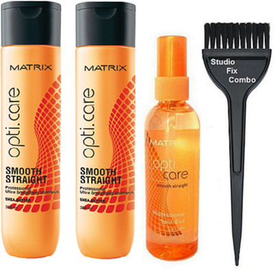 Studio Fix Combo Hair Brush& Opti care Smooth Straight Shampoo 700 ml Pack Of 2, serum Hair(Set of 4)
Studio Fix Combo Hair Brush& Opti care Smooth Straight Shampoo 700 ml Pack Of 2, serum Hair(Set of 4)