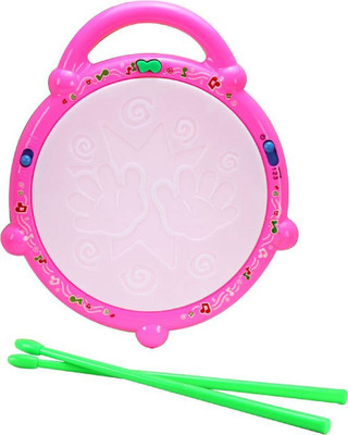 K Dudes Musical Flash Drum with 2 Sticks Light Sound Battery Operated Gift Toy for Kids KHU-522(Multicolor)
K Dudes Musical Flash Drum with 2 Sticks Light Sound Battery Operated Gift Toy for Kids KHU-522(Multicolor)