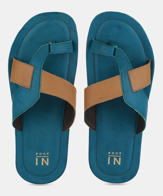 FootIn Men Blue Flats