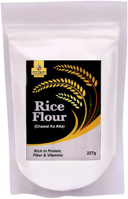 Jioo Organics Premium Rice Flour or Chawal ka Atta(227 g)