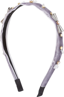 Globus Embellished Hair Band Hair Band(Grey)
