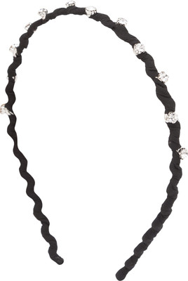 Globus Artificial Stone Hair Band Hair Band(Black)