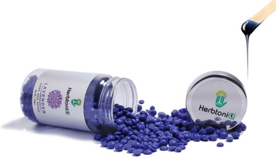 HerbtoniQ Lavender Hair Removal Depilatory Hard Wax Beans 120 Grams Wax(120 g)