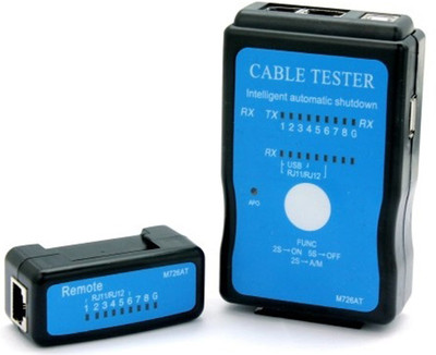 Mult-Equip Cable Tester Cable Tracker Multifunction Rj45 Lan Tester Telephone Line Tester RJ45 RJ11 Ethernet Cable Tester Network Cable Tester Network Interface Card(Blue)
Mult-Equip Cable Tester Cable Tracker Multifunction Rj45 Lan Tester Telephone Line Tester RJ45 RJ11 Ethernet Cable Tester Network Cable Tester Network Interface Card(Blue)