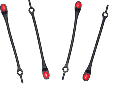 SPETZ 100 Shoe Lace No Tie Silicone (Black):- One Size Fits All - Perfect for Sports, Sneakers and Formal Shoes (14 Spetz in one Box) 100% Satisfaction Guaranteed Shoe Lace(Black, Red Set of 1)
SPETZ 100 Shoe Lace No Tie Silicone (Black):- One Size Fits All - Perfect for Sports, Sneakers and Formal Shoes (14 Spetz in one Box) 100% Satisfaction Guaranteed Shoe Lace(Black, Red Set of 1)