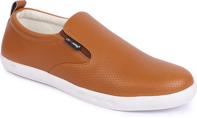 LAWMAN PG3 Slip On Sneakers For Men(Tan