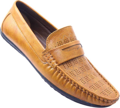 AVEERO Loafers For Men(Tan