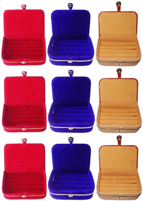 shivanshshine 9 Pieces Women /Men Ring Box And Earring Storage Travelling Folder Jewellery Vanity Box Jewellery Storage Vanity Box Jewellery Storage Vanity Box(MUTI)
shivanshshine 9 Pieces Women /Men Ring Box And Earring Storage Travelling Folder Jewellery Vanity Box Jewellery Storage Vanity Box Jewellery Storage Vanity Box(MUTI)
