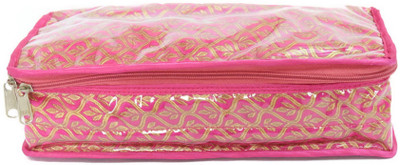 iShine 1 pc Locker Bangles Kangan Necklace Payal Organizer Jewelry Pouch Imitation (Raani Pink) Jewellery Vanity Box(Raani Pink)
iShine 1 pc Locker Bangles Kangan Necklace Payal Organizer Jewelry Pouch Imitation (Raani Pink) Jewellery Vanity Box(Raani Pink)