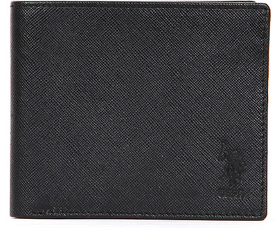 U.S. Polo Assn Men Black Genuine Leather Wallet(8 Card Slots) 
U.S. Polo Assn Men Black Genuine Leather Wallet(8 Card Slots)