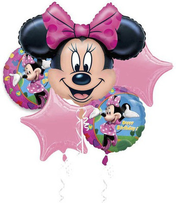 Funcart Printed Minnie Mouse Birthday Foil Balloon Bouquet ( 5 pcs/pack) Balloon(Multicolor, Pack of 1)
Funcart Printed Minnie Mouse Birthday Foil Balloon Bouquet ( 5 pcs/pack) Balloon(Multicolor, Pack of 1)
