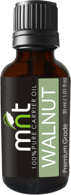 MNT Walnut Cold Pressed Carrier Oil (30ML) 100% Pure Natural & Therapeutic Grade & Aromatherapy for Hair Care and Skin Care(30 ml)
MNT Walnut Cold Pressed Carrier Oil (30ML) 100% Pure Natural & Therapeutic Grade & Aromatherapy for Hair Care and Skin Care(30 ml)