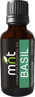 MNT Basil (Tulsi) Essential Oil (15ML) 100% Pure Natural Therapeutic Grade for Aromatherapy(15 ml)
MNT Basil (Tulsi) Essential Oil (15ML) 100% Pure Natural Therapeutic Grade for Aromatherapy(15 ml)