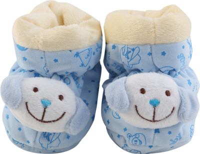 Pebbles Booties(Toe to Heel Length - 12 cm Blue)