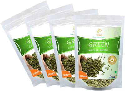 Vihado Premium Green Coffee Beans / 100% Natural & Pure Way to Loss Weight / 4 Pack of 500g Instant Coffee 2000 g(Pack of 4, Green Coffee Flavoured)
Vihado Premium Green Coffee Beans / 100% Natural & Pure Way to Loss Weight / 4 Pack of 500g Instant Coffee 2000 g(Pack of 4, Green Coffee Flavoured)