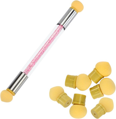DALUCI 1Sets Glitter Powder Picking Dotting Gradient Pen Brush + 6 Sponge Nail Art Tools Double-ended UV Gel Painting Pen(Multicolor)
DALUCI 1Sets Glitter Powder Picking Dotting Gradient Pen Brush + 6 Sponge Nail Art Tools Double-ended UV Gel Painting Pen(Multicolor)