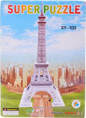 kumarihandicrafts Super Puzzle The Eiffel Tower(18 Pieces)
