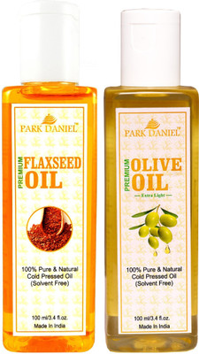 Park Daniel Premium Flaxseed oil and Olive oil combo of 2 bottles of 100 ml (200ml) Hair Oil(200 ml)
Park Daniel Premium Flaxseed oil and Olive oil combo of 2 bottles of 100 ml (200ml) Hair Oil(200 ml)