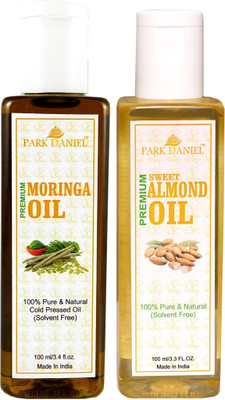 Park Daniel Premium Moringa oil and Almond oil combo of 2 bottles of 100 ml (200ml) Hair Oil(200 ml)
Park Daniel Premium Moringa oil and Almond oil combo of 2 bottles of 100 ml (200ml) Hair Oil(200 ml)