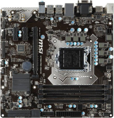 MSI H170M PRO-VDH Motherboard(Black)