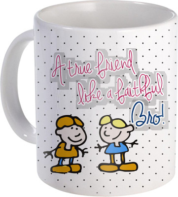 SKY TRENDS Rakshabandhan Gift For Brother Coffee ST-06 Ceramic Mug(350 ml), Multicolor
SKY TRENDS Rakshabandhan Gift For Brother Coffee ST-06 Ceramic Mug(350 ml), Multicolor