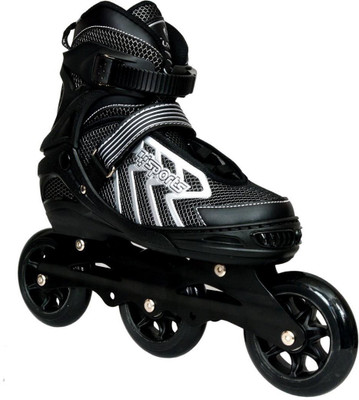 Credence Sports (Large) Adjustable Shoes In-line Skates - Size 6-8 UK(Black), Black;white
Credence Sports (Large) Adjustable Shoes In-line Skates - Size 6-8 UK(Black), Black;white