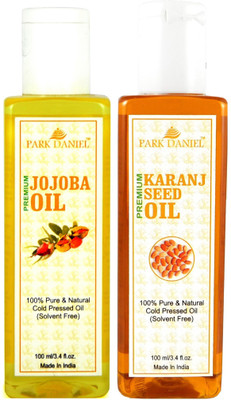 Park Daniel Premium Karanj oil and Jojoba oil combo of 2 bottles of 100 ml (200ml) Hair Oil(200 ml)
Park Daniel Premium Karanj oil and Jojoba oil combo of 2 bottles of 100 ml (200ml) Hair Oil(200 ml)