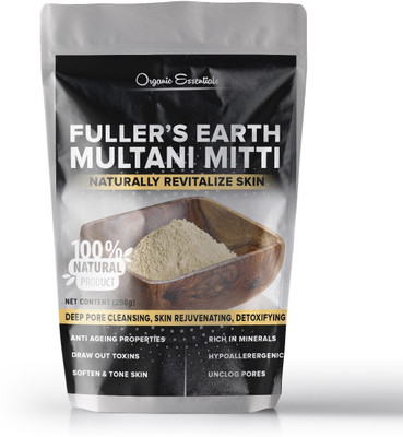 organic essentials Multani MITTI (Fullers Earth) 250 Grams Premium Quality for Face and Hair Pack,Directly from Manufacturer(250 g)
organic essentials Multani MITTI (Fullers Earth) 250 Grams Premium Quality for Face and Hair Pack,Directly from Manufacturer(250 g)