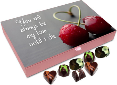 Chocholik Gift Box - You will always be my love - 12pc Truffles(144 g)
